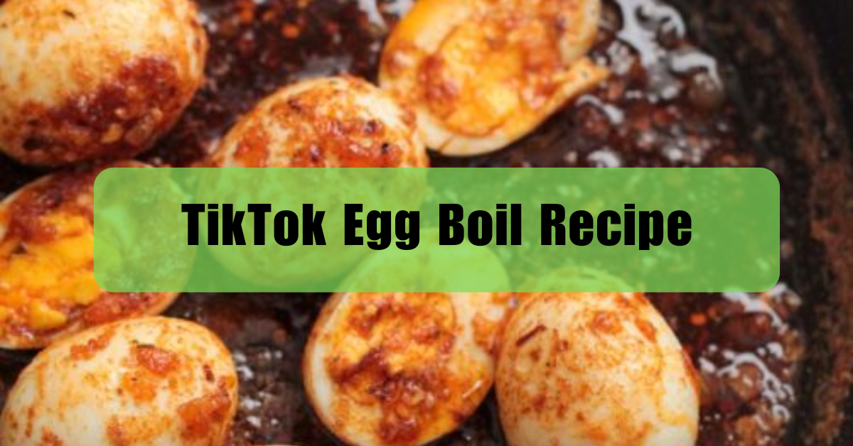 Tiktok egg boil recipe